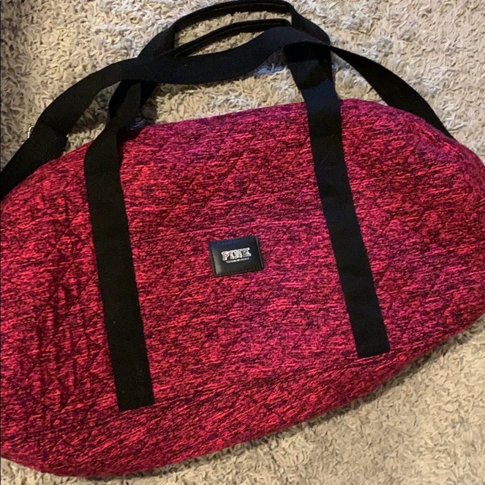 PINK large duffle bag
